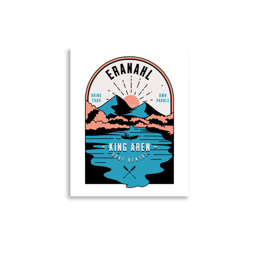 Eranahl Aren Kertell Poster - The Bean Workshop - Bookish Accessories, Danielle L. Jensen, Eranahl Aren Kertell, King of Ithicana, Poster, The Bridge Kingdom