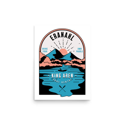 Eranahl Aren Kertell Poster - The Bean Workshop - Bookish Accessories, Danielle L. Jensen, Eranahl Aren Kertell, King of Ithicana, Poster, The Bridge Kingdom