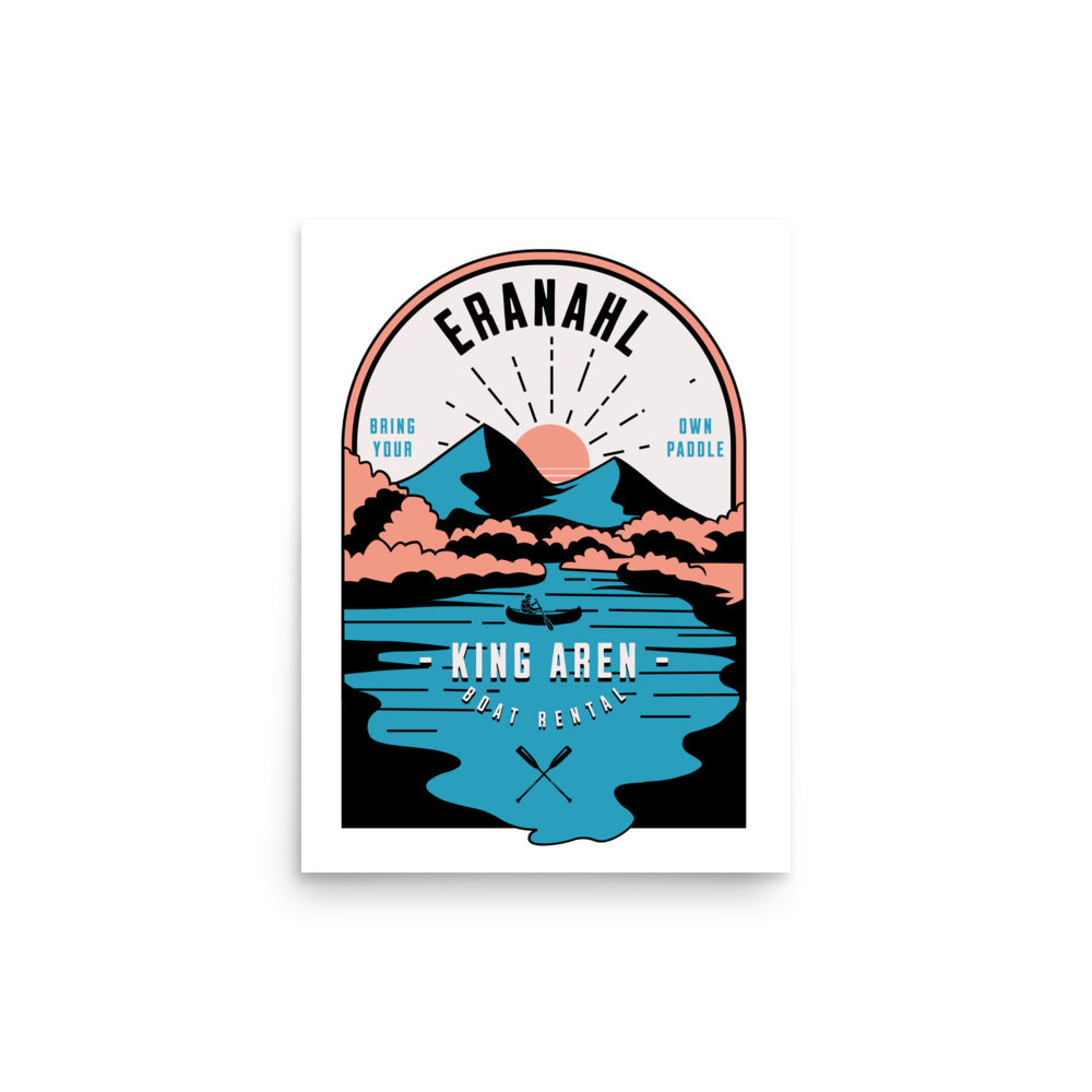 Eranahl Aren Kertell Poster - The Bean Workshop - Bookish Accessories, Danielle L. Jensen, Eranahl Aren Kertell, King of Ithicana, Poster, The Bridge Kingdom