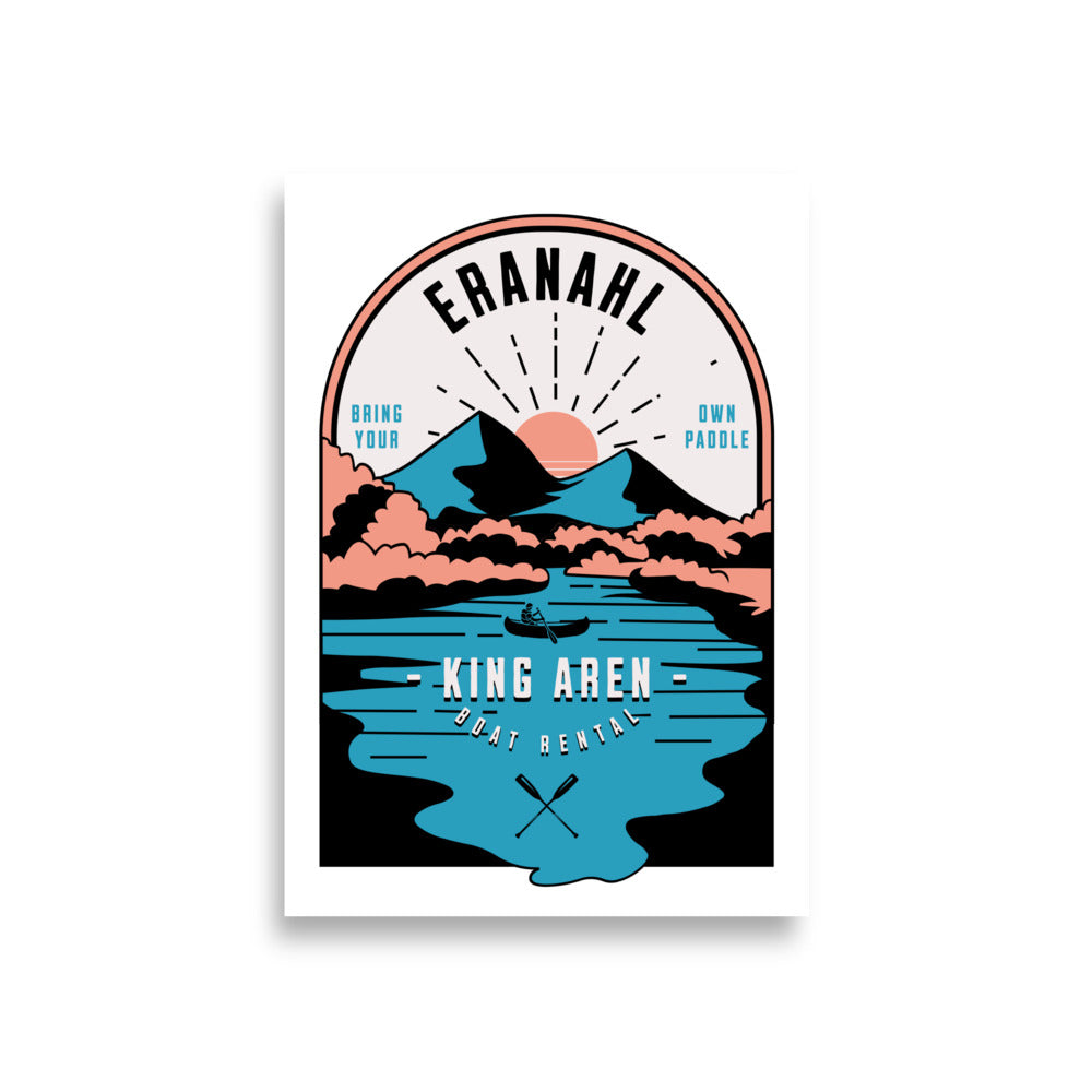 Eranahl Aren Kertell Poster - The Bean Workshop - Bookish Accessories, Danielle L. Jensen, Eranahl Aren Kertell, King of Ithicana, Poster, The Bridge Kingdom