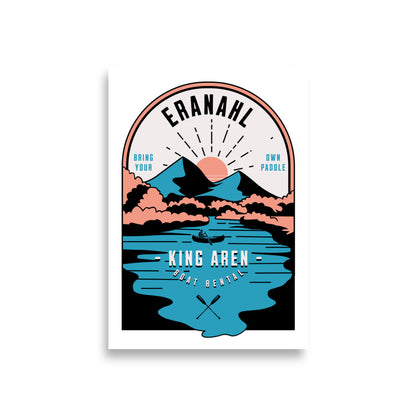 Eranahl Aren Kertell Poster - The Bean Workshop - Bookish Accessories, Danielle L. Jensen, Eranahl Aren Kertell, King of Ithicana, Poster, The Bridge Kingdom