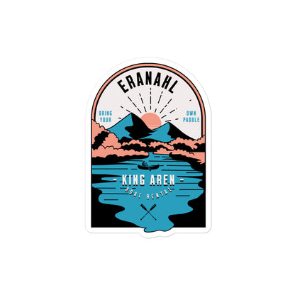 Eranahl Aren Kertell Stickers - The Bean Workshop - Bookish Accessories, Danielle L. Jensen, Eranahl Aren Kertell, King of Ithicana, Sticker, The Bridge Kingdom