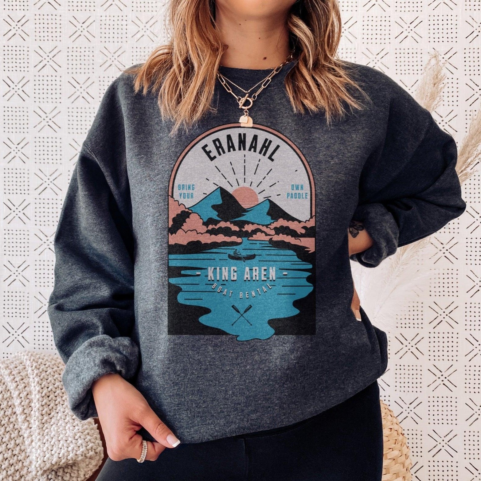 Eranahl Sweatshirt - The Bean Workshop - danielle l jensen, sweatshirt, the bridge kingdom