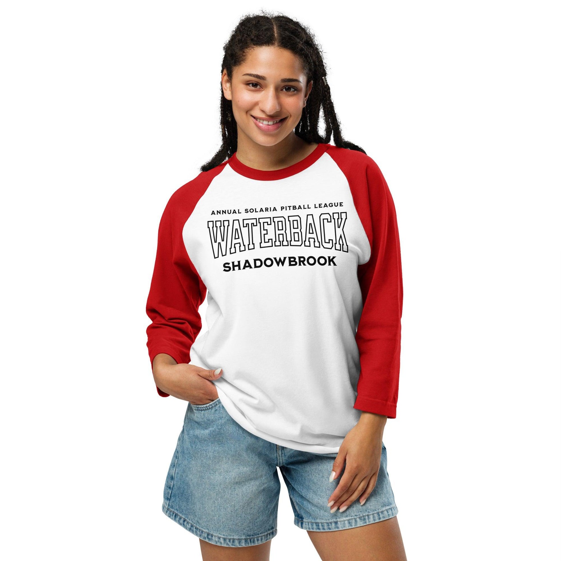 Ethan Shadowbrook Pitball League Raglan Shirt - The Bean Workshop - raglan shirt, twisted sisters, zodiac academy