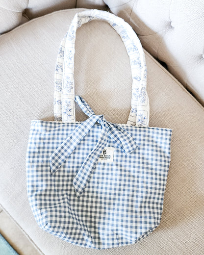 Fearfully and Wonderfully Made Cotton Quilted Tote Bag - The Bean Workshop - bible cover, bible tote, book sleeve, Christian Gifts, christian tote bag, Christian Women, Church Bag, Cotton Quilted Tote, Faith Inspired, faith tote, fearfully and wonderfully made, gift for women, Handmade, large tote bag, psalm 139, psalm bag, quilted tote, Ready to ship, Reversible Bag, Study Bible