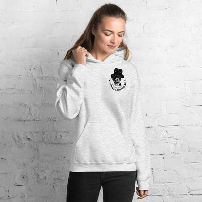 Feral Librarian Raised by Booklice Hoodie - The Bean Workshop - Booklice, Feral Librarian, hoodie, Margaret Rogerson, Sorcery of Thorns