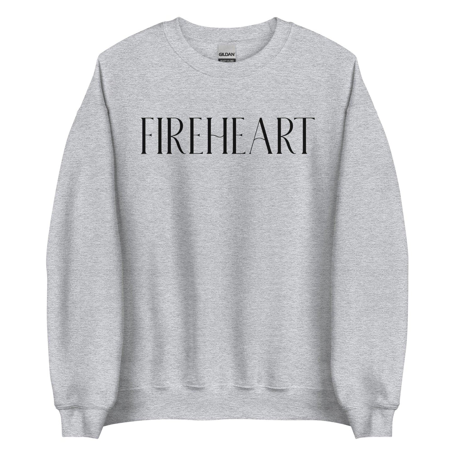 Fireheart Aelin Sweatshirt - The Bean Workshop - aelin galathynius, sarah j. maas, sweatshirt, throne of glass, tog