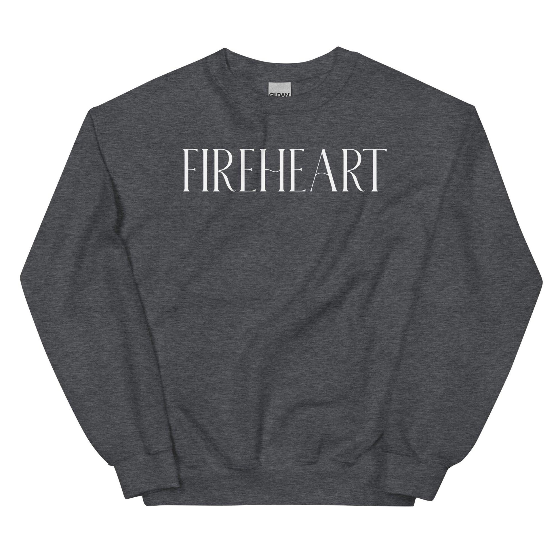 Fireheart Sweatshirt - The Bean Workshop - aelin galathynius, sarah j. maas, sweatshirt, throne of glass, tog