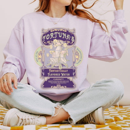 Fortuna's Fantastically Flavored Water Heavyweight Sweatshirt - The Bean Workshop - evangeline fox, heavyweight sweatshirt, jacks prince of hearts, once upon a broken heart, ouabh, stephanie garber, Sweatshirts