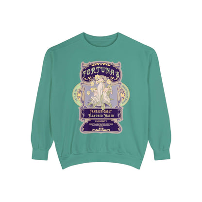 Fortuna's Fantastically Flavored Water Heavyweight Sweatshirt - The Bean Workshop - evangeline fox, heavyweight sweatshirt, jacks prince of hearts, once upon a broken heart, ouabh, stephanie garber, Sweatshirts