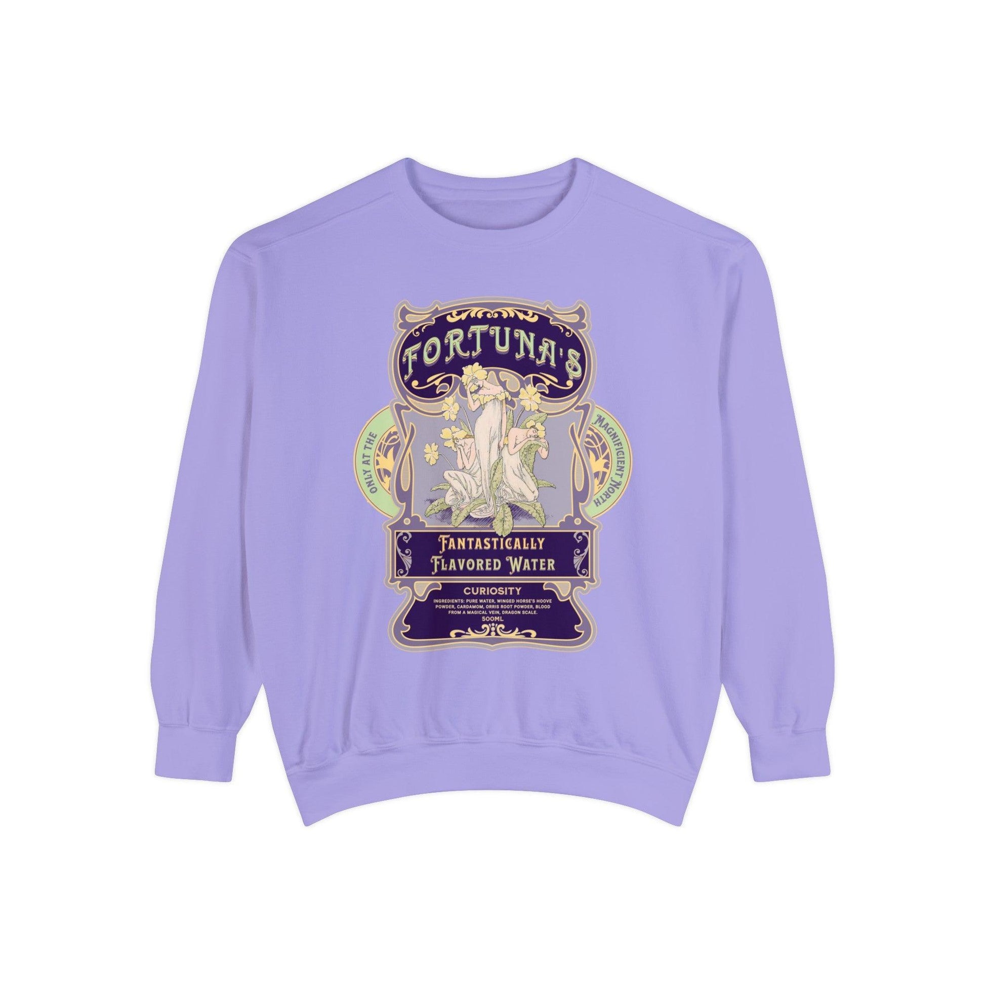 Fortuna's Fantastically Flavored Water Heavyweight Sweatshirt - The Bean Workshop - evangeline fox, heavyweight sweatshirt, jacks prince of hearts, once upon a broken heart, ouabh, stephanie garber, Sweatshirts