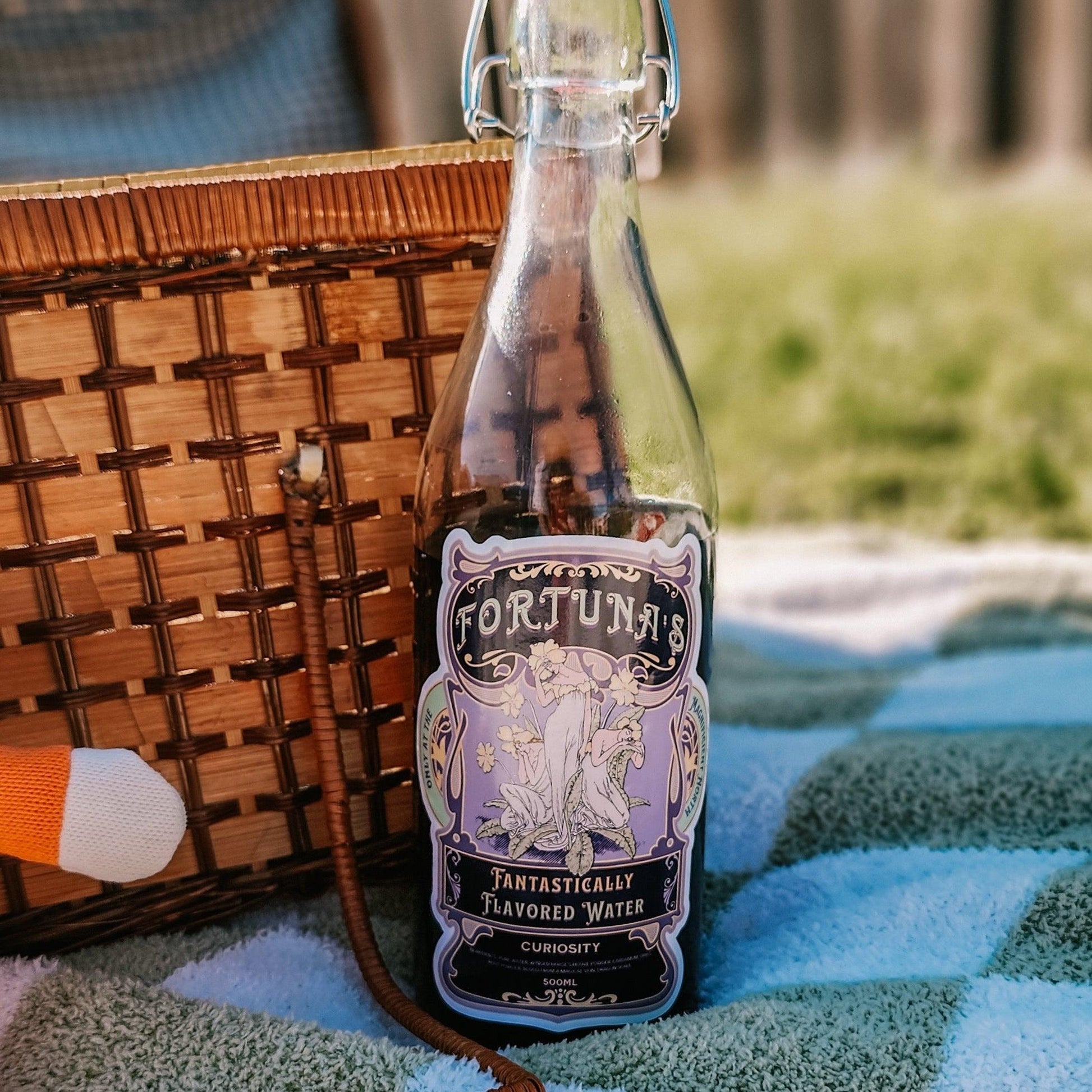 Fortuna's Fantastically Flavored Water Sticker - The Bean Workshop - evangeline fox, jacks prince of hearts, once upon a broken heart, ouabh, stephanie garber, sticker