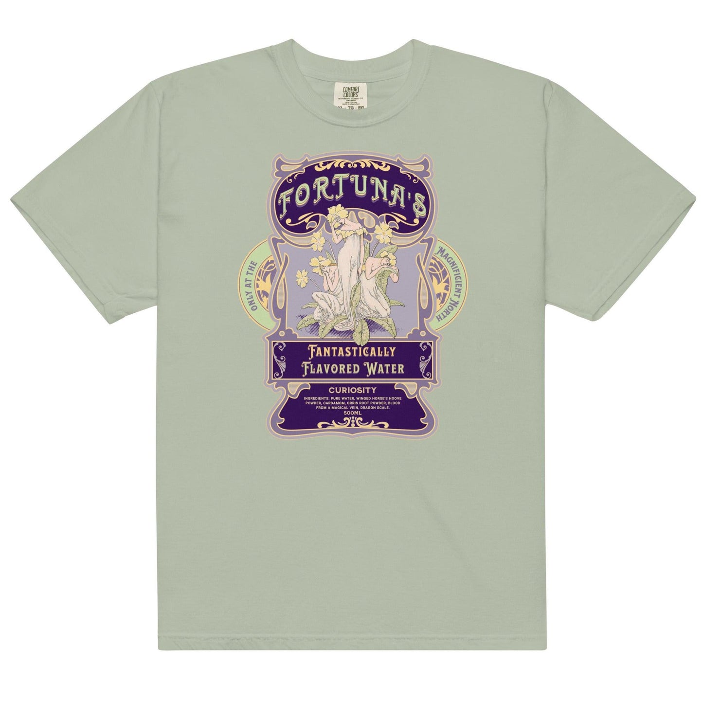 Fortuna's Fantastically Flavored Water T-Shirt - The Bean Workshop - evangeline fox, jacks prince of hearts, once upon a broken heart, ouabh, stephanie garber, t-shirt