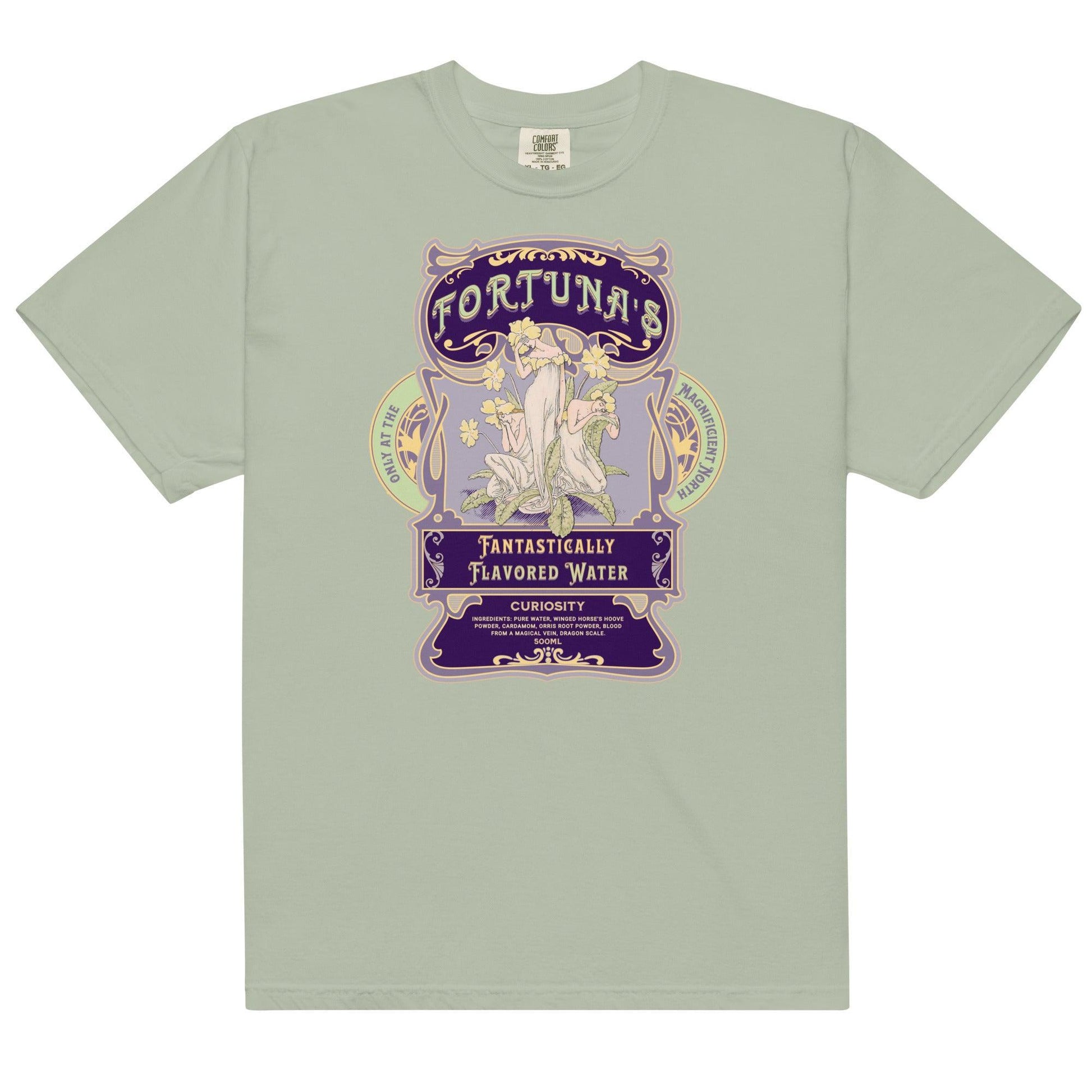 Fortuna's Fantastically Flavored Water T-Shirt - The Bean Workshop - evangeline fox, jacks prince of hearts, once upon a broken heart, ouabh, stephanie garber, t-shirt