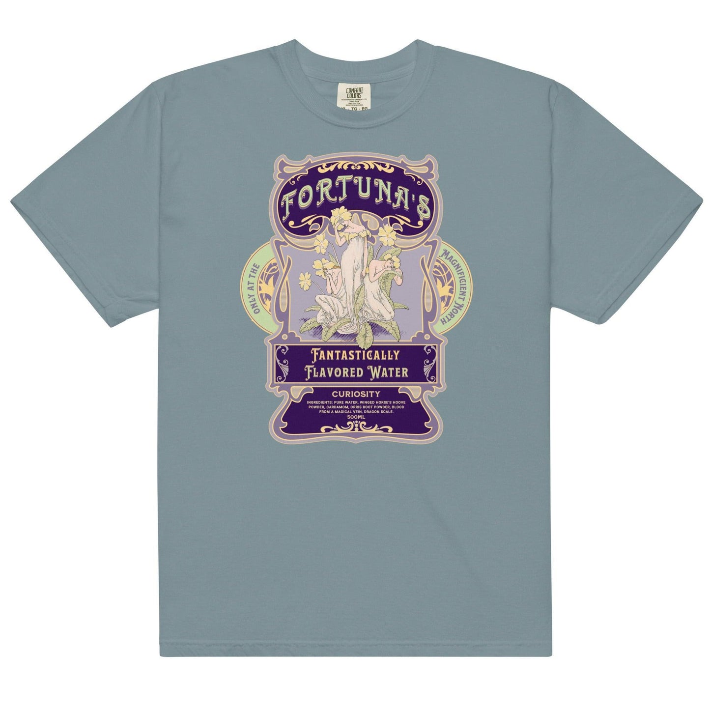 Fortuna's Fantastically Flavored Water T-Shirt - The Bean Workshop - evangeline fox, jacks prince of hearts, once upon a broken heart, ouabh, stephanie garber, t-shirt