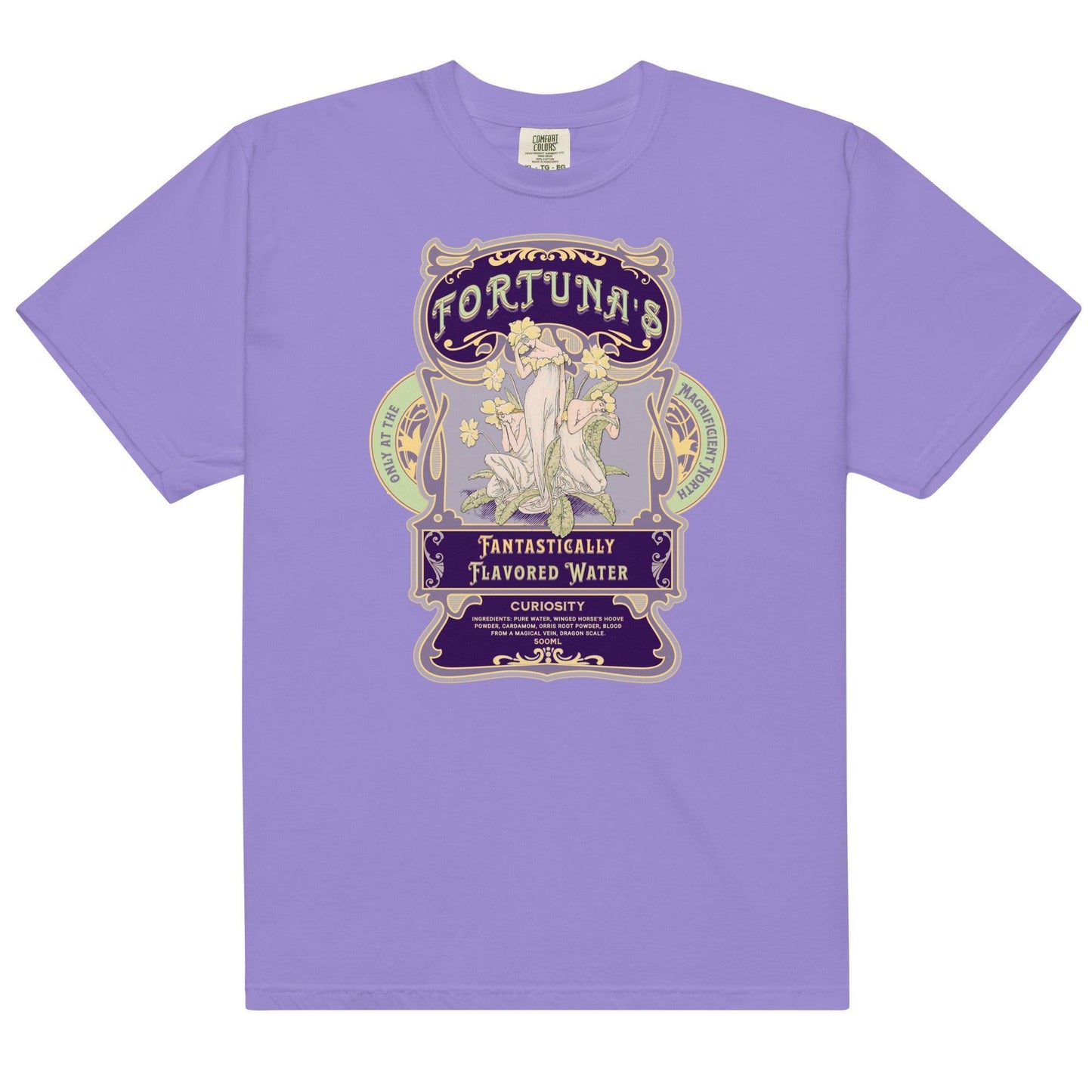 Fortuna's Fantastically Flavored Water T-Shirt - The Bean Workshop - evangeline fox, jacks prince of hearts, once upon a broken heart, ouabh, stephanie garber, t-shirt