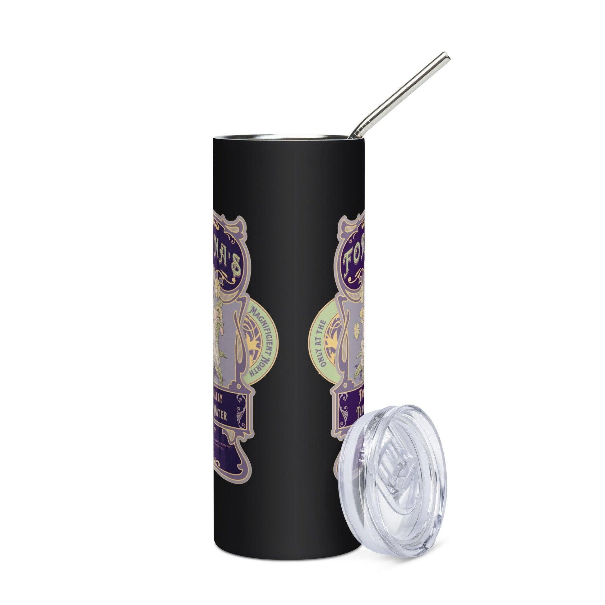 Fortuna's Fantastically Flavored Water Tumbler - The Bean Workshop - evangeline fox, jacks prince of hearts, once upon a broken heart, ouabh, stephanie garber, tumbler