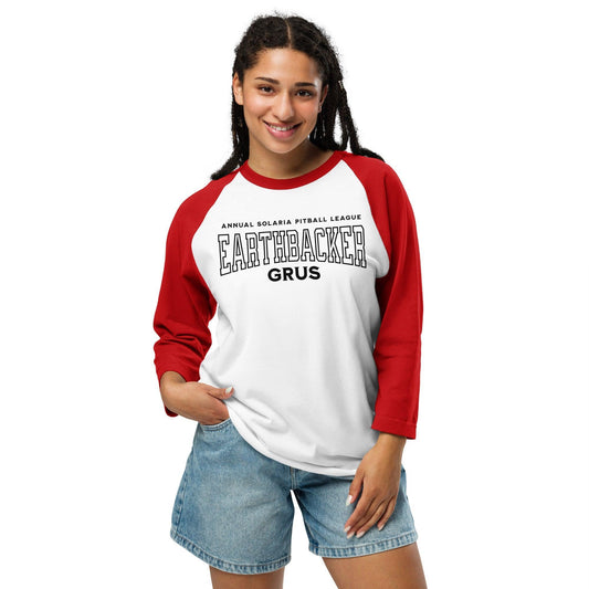 Geraldine Grus Pitball League Raglan Shirt - The Bean Workshop - raglan shirt, twin sisters, zodiac academy