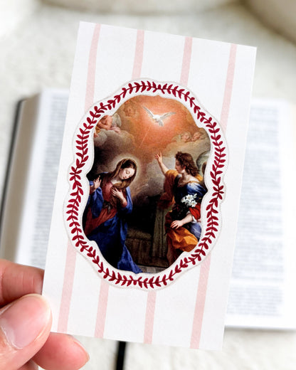 Hail Mary Prayer Card & Bookmark - The Bean Workshop - archangel, Catholic, children, Confirmation, faith gift, First Communion, guardian angel, Hail Mary, prayer card, St. Michael