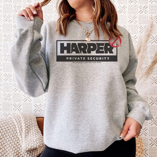Harper Security Sweatshirt - The Bean Workshop - Ana Huang, Christian Harper, sweater, sweatshirt, Twisted