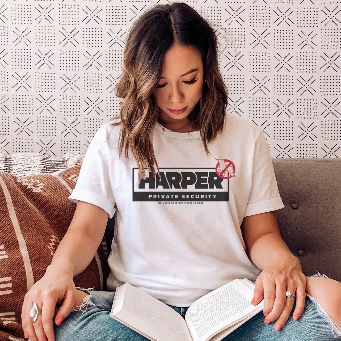 Harper Security T-Shirt - The Bean Workshop - ana huang, t-shirt, twisted