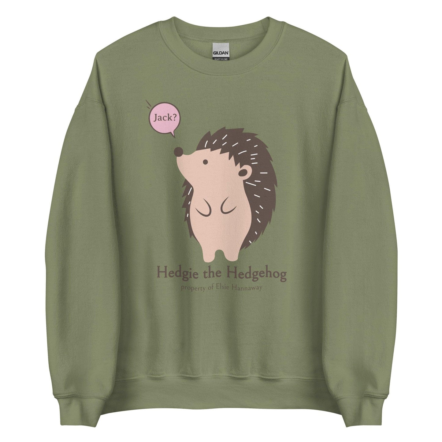 Hedgie Sweatshirt - The Bean Workshop - ali hazelwood, love theoretically, sweatshirt