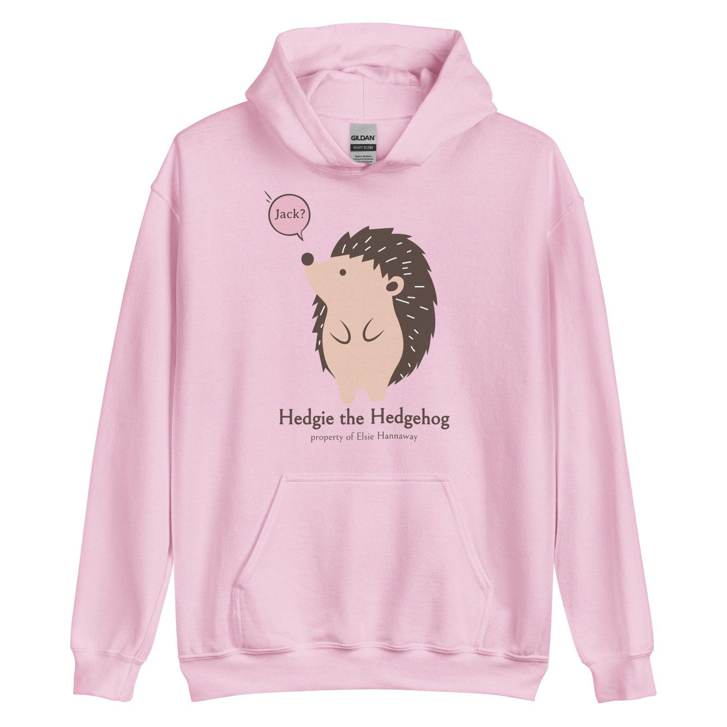 Hedgie the Hedgehog Hoodie - The Bean Workshop - ali hazelwood, hoodie, love theoretically