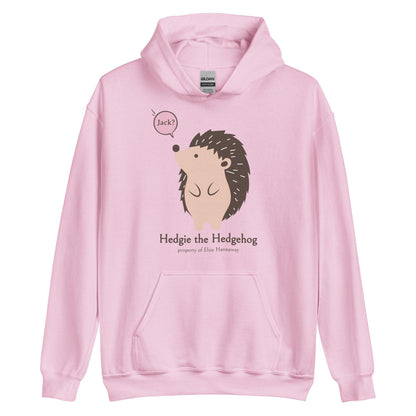 Hedgie the Hedgehog Hoodie - The Bean Workshop - ali hazelwood, hoodie, love theoretically