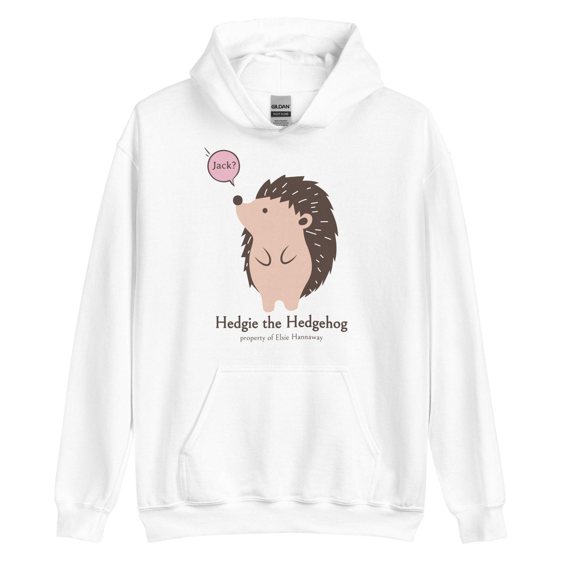 Hedgie the Hedgehog Hoodie - The Bean Workshop - ali hazelwood, hoodie, love theoretically