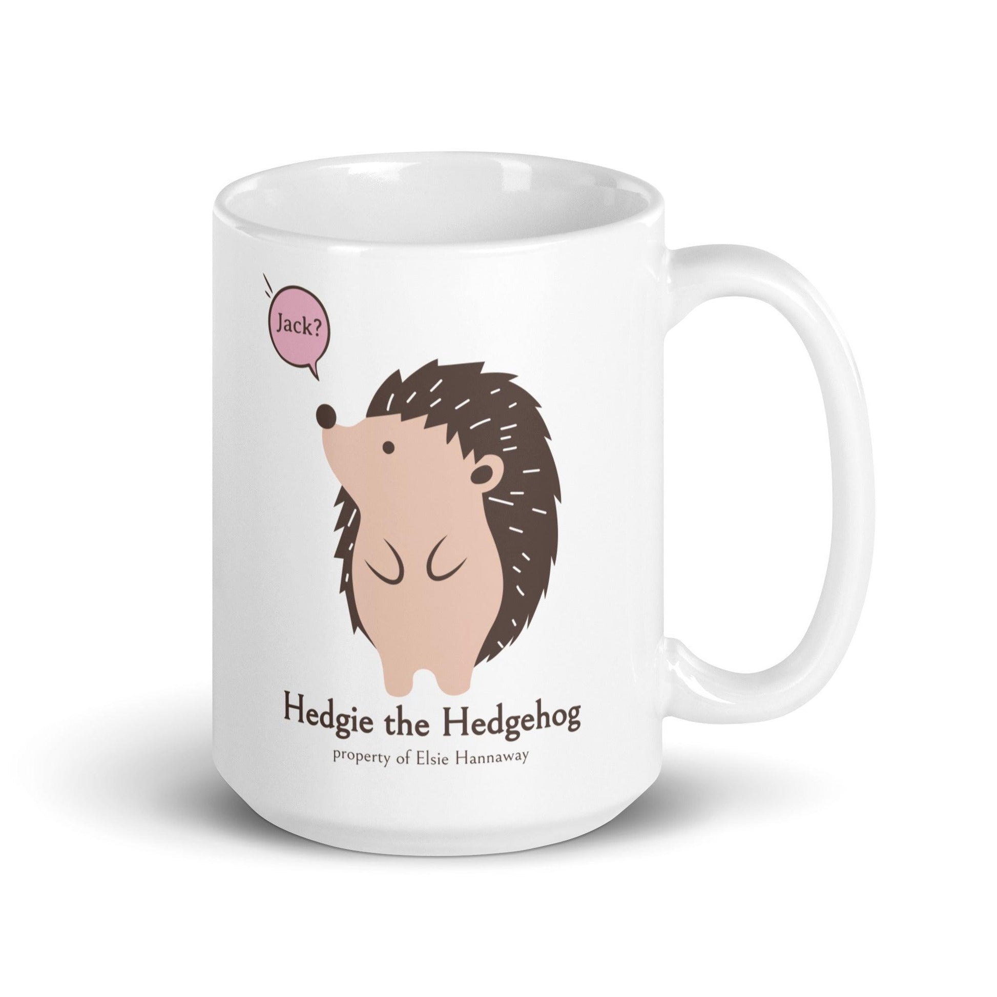 Hedgie the Hedgehog Mug - The Bean Workshop - Ali Hazelwood, Bookish Accessories, coffee mug, hedgehoge, Love Theoretically, mug