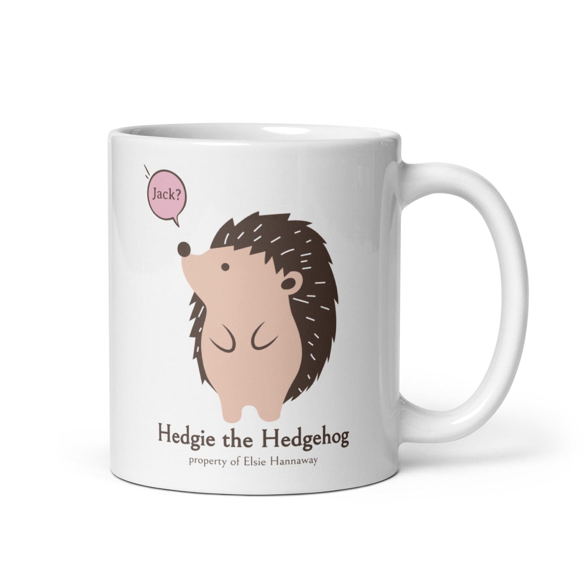 Hedgie the Hedgehog Mug - The Bean Workshop - Ali Hazelwood, Bookish Accessories, coffee mug, hedgehoge, Love Theoretically, mug