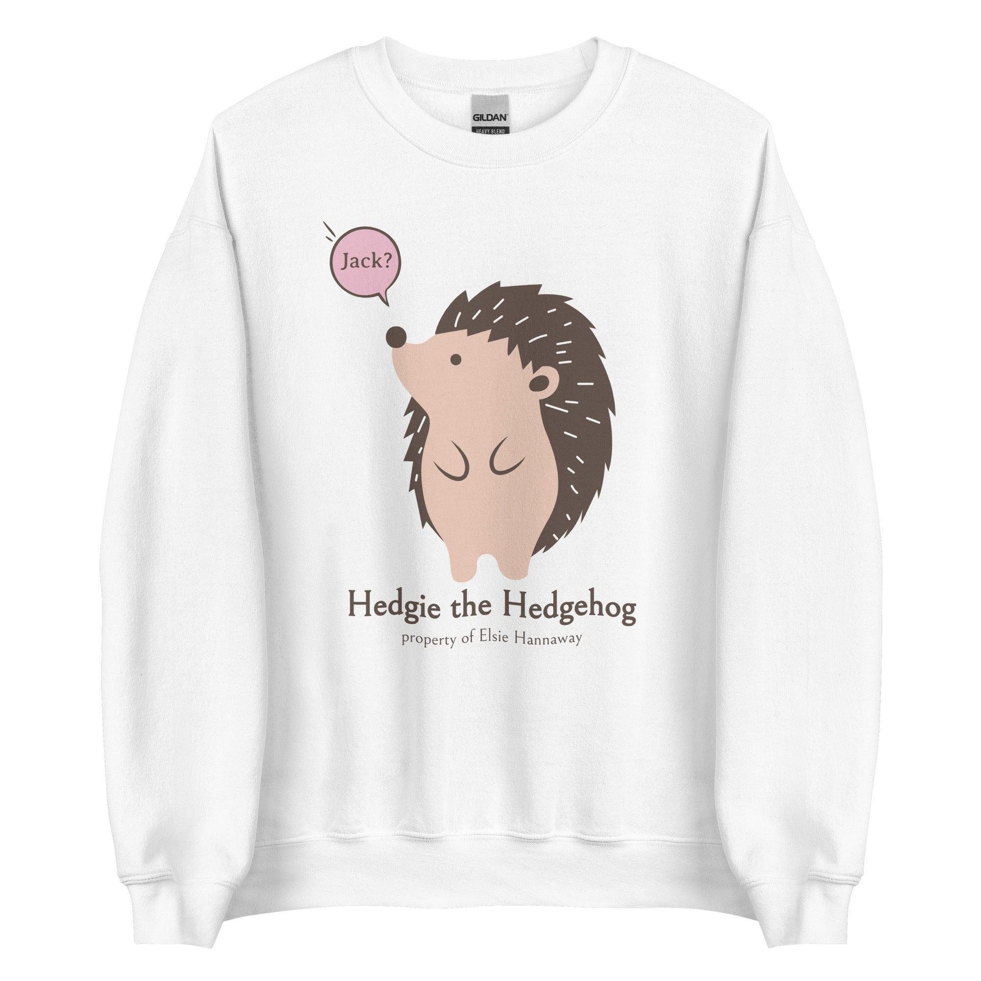 Hedgie the Hedgehog Sweatshirt - The Bean Workshop - ali hazelwood, love theoretically, sweatshirt
