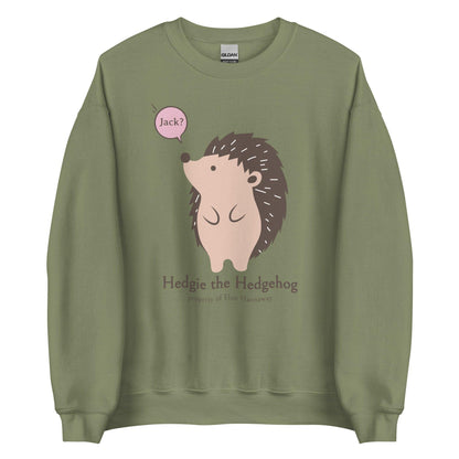 Hedgie the Hedgehog Sweatshirt - The Bean Workshop - ali hazelwood, love theoretically, sweatshirt