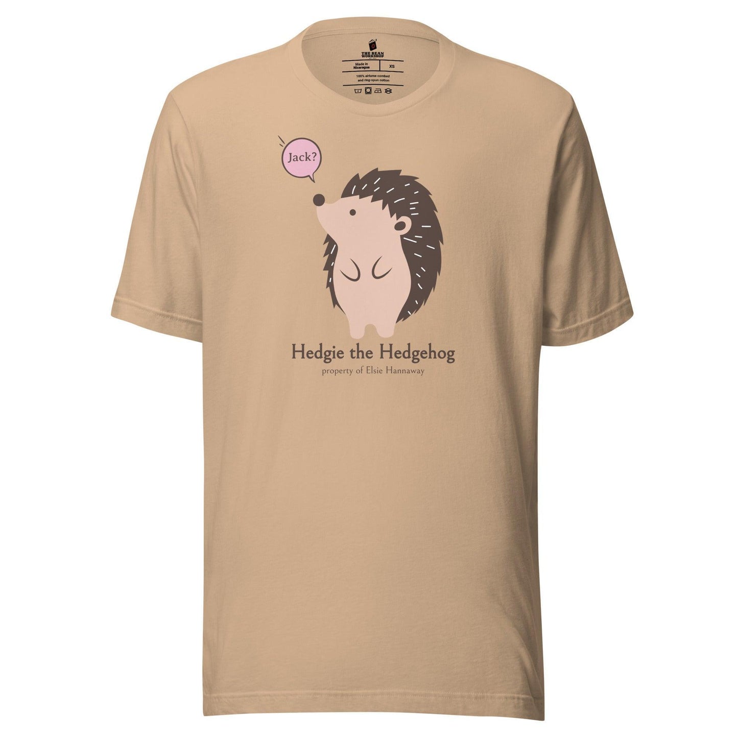 Hedgie the Hedgehog T-Shirt - The Bean Workshop - ali hazelwood, love theoretically, t-shirt