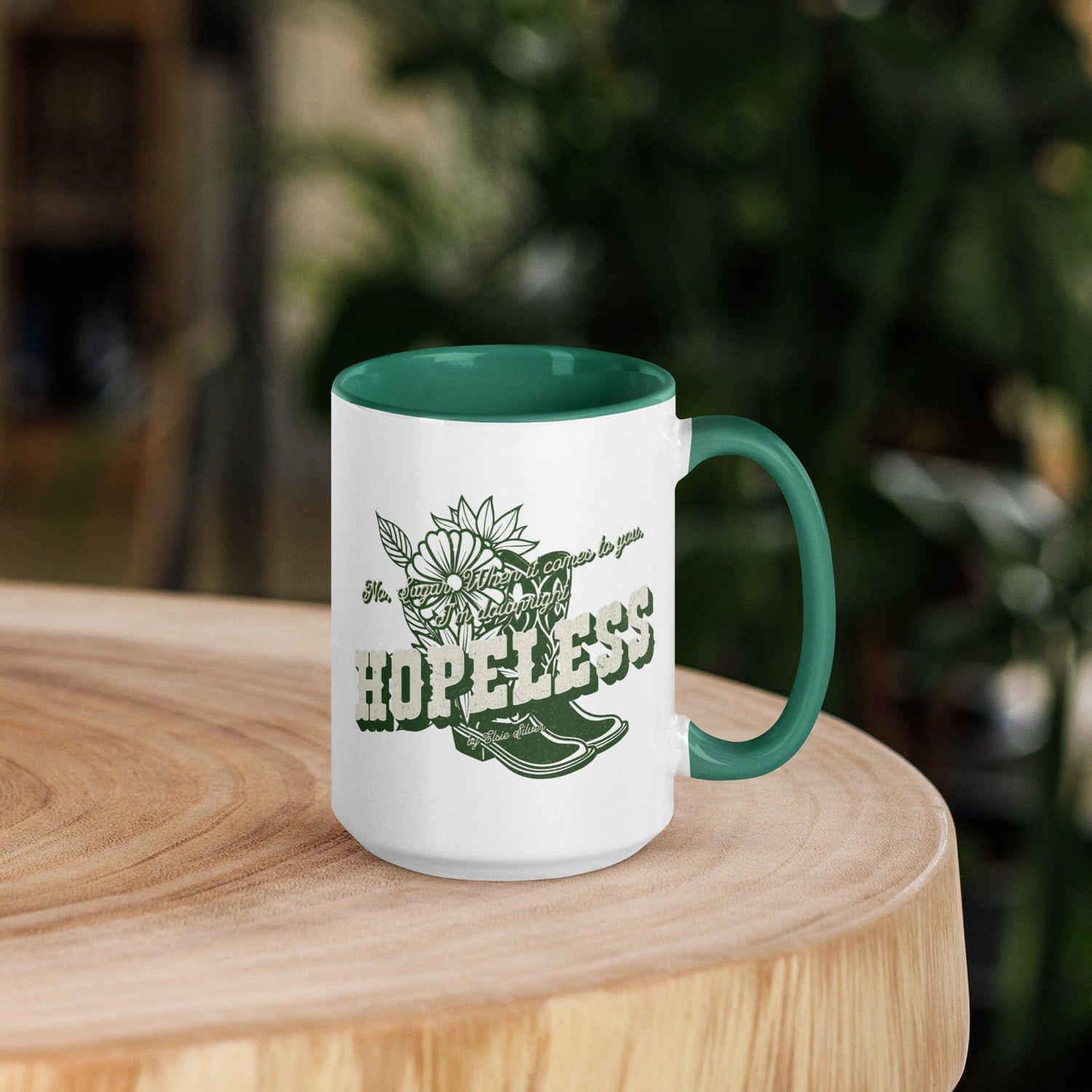 Hopeless Coffee Mug - The Bean Workshop - beau eaton, ceramic mug, chestnut springs, elsie silver, hopeless, mug