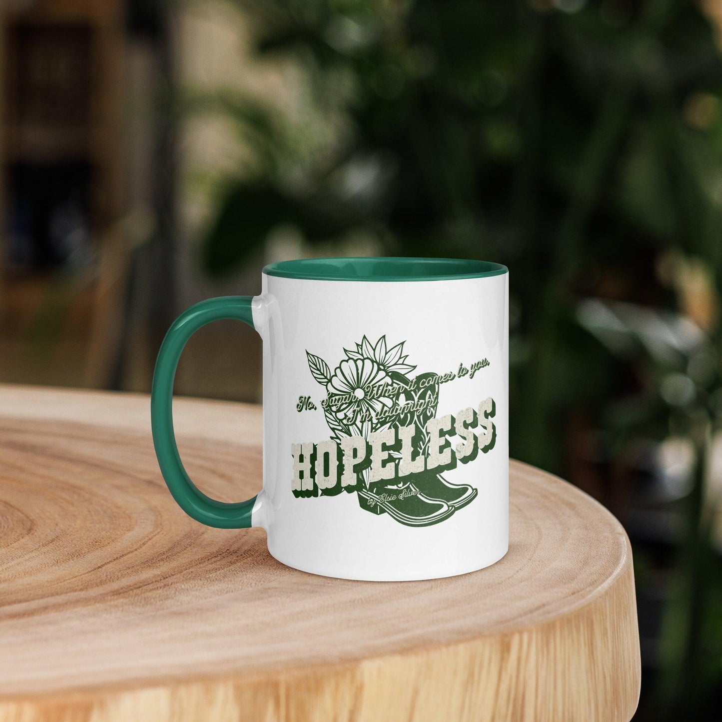 Hopeless Coffee Mug - The Bean Workshop - beau eaton, ceramic mug, chestnut springs, elsie silver, hopeless, mug