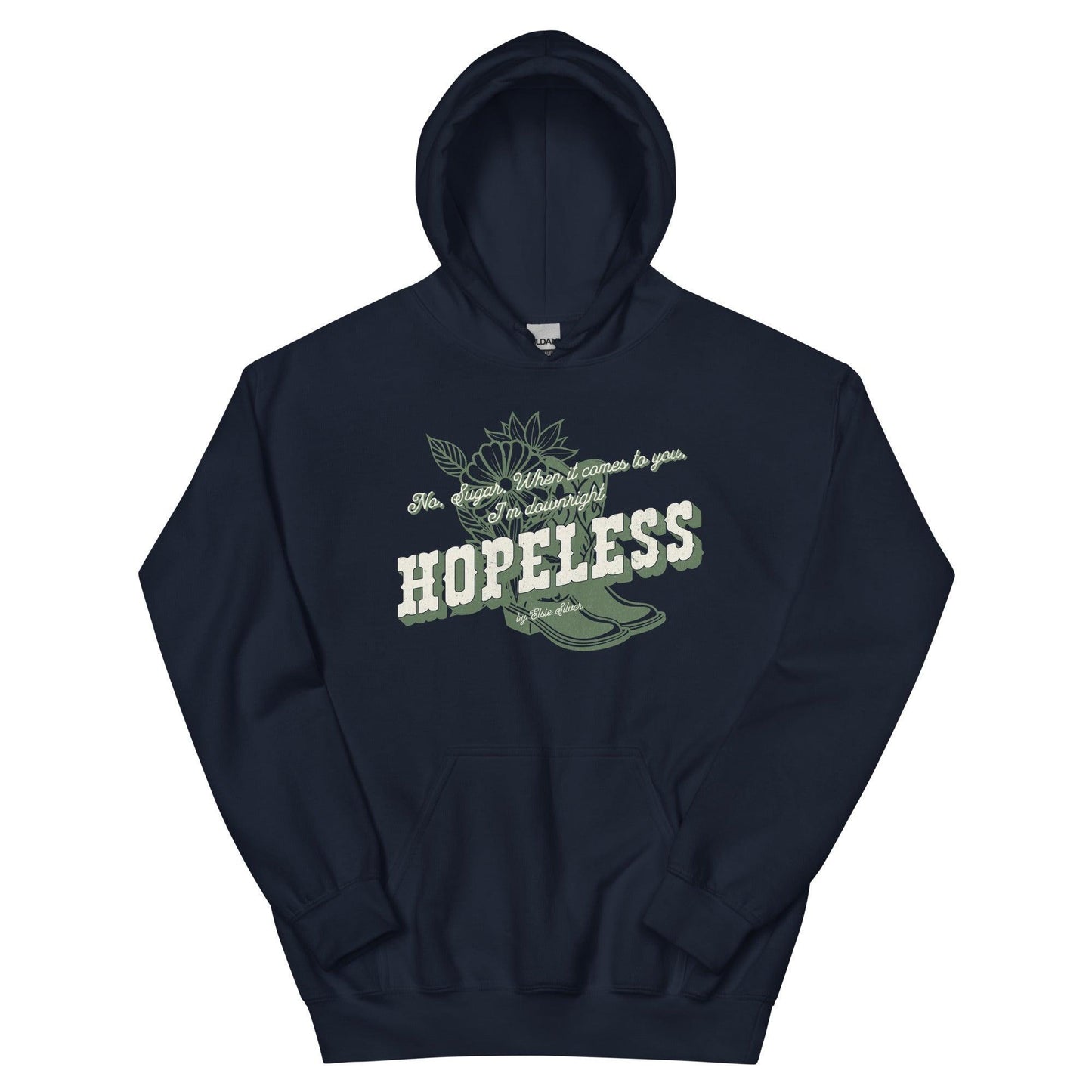 Hopeless Hoodie - The Bean Workshop - chestnut springs, elsie silver, hoodie, hopeless