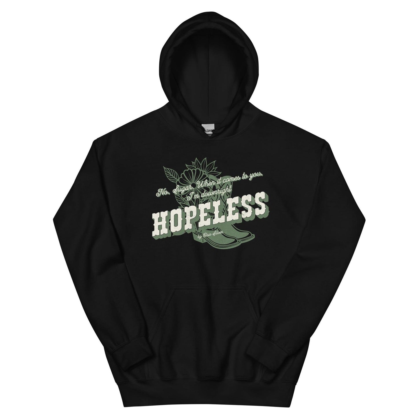 Hopeless Hoodie - The Bean Workshop - chestnut springs, elsie silver, hoodie, hopeless