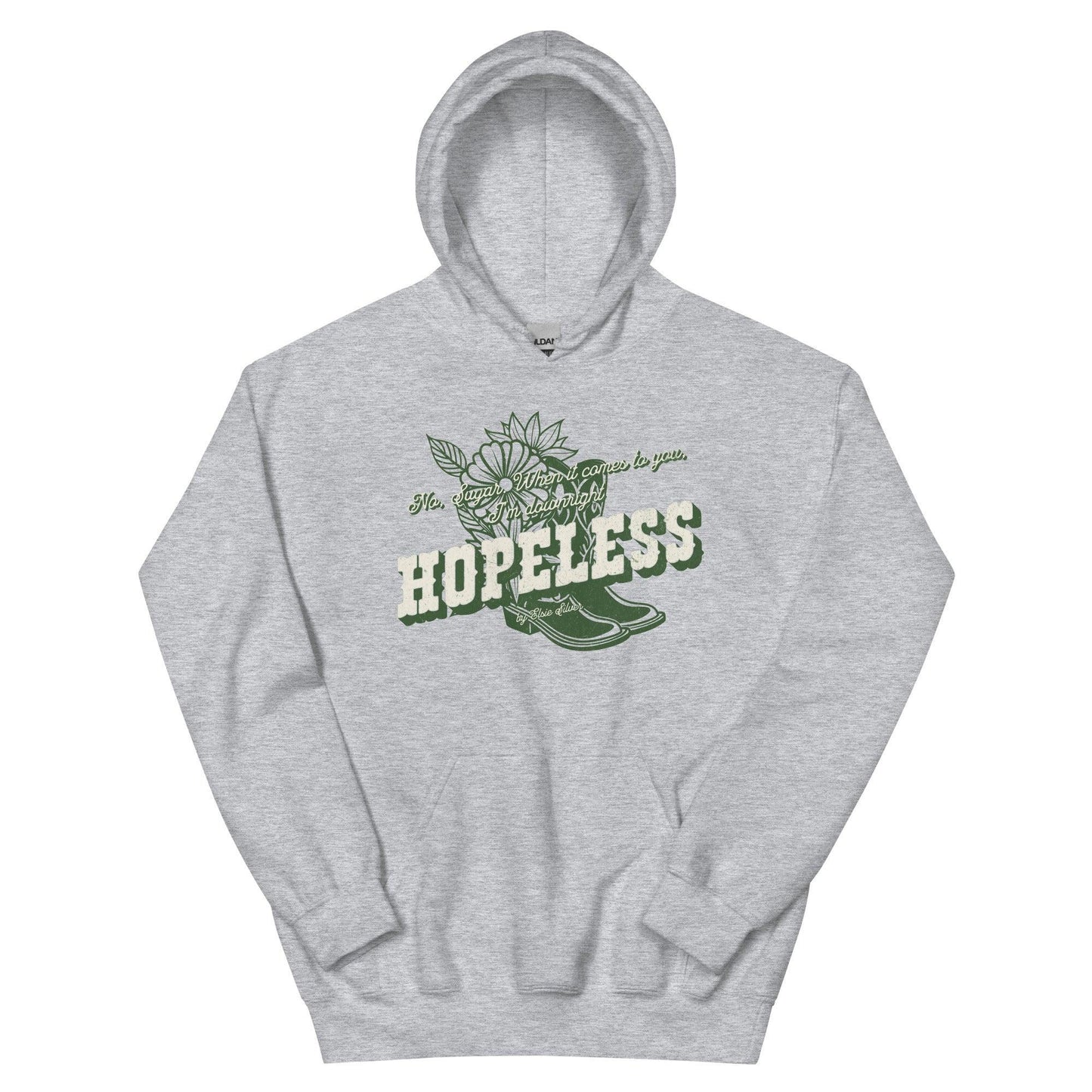 Hopeless Hoodie - The Bean Workshop - chestnut springs, elsie silver, hoodie, hopeless
