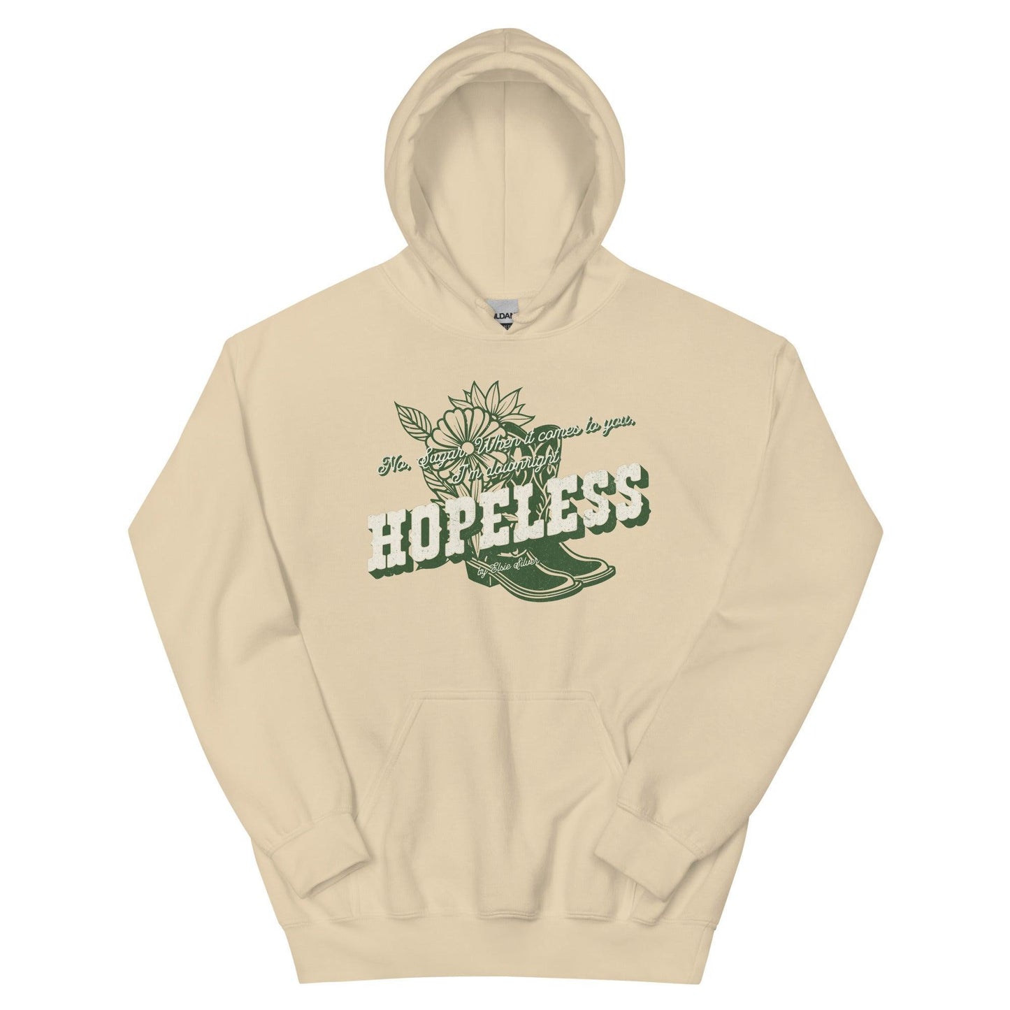 Hopeless Hoodie - The Bean Workshop - chestnut springs, elsie silver, hoodie, hopeless
