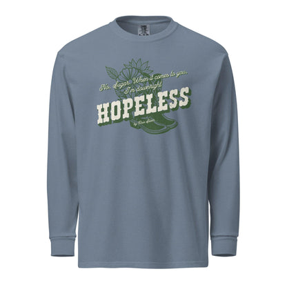 Hopeless Long Sleeve Heavyweight Tee Shirt - The Bean Workshop - chestnut springs, elsie silver, hopeless, long sleeve shirt, long sleeve tee
