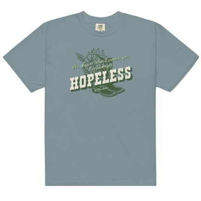 Hopeless Tee Shirt - The Bean Workshop - beau eaton, box tee, chestnut springs, elsie silver, hopeless
