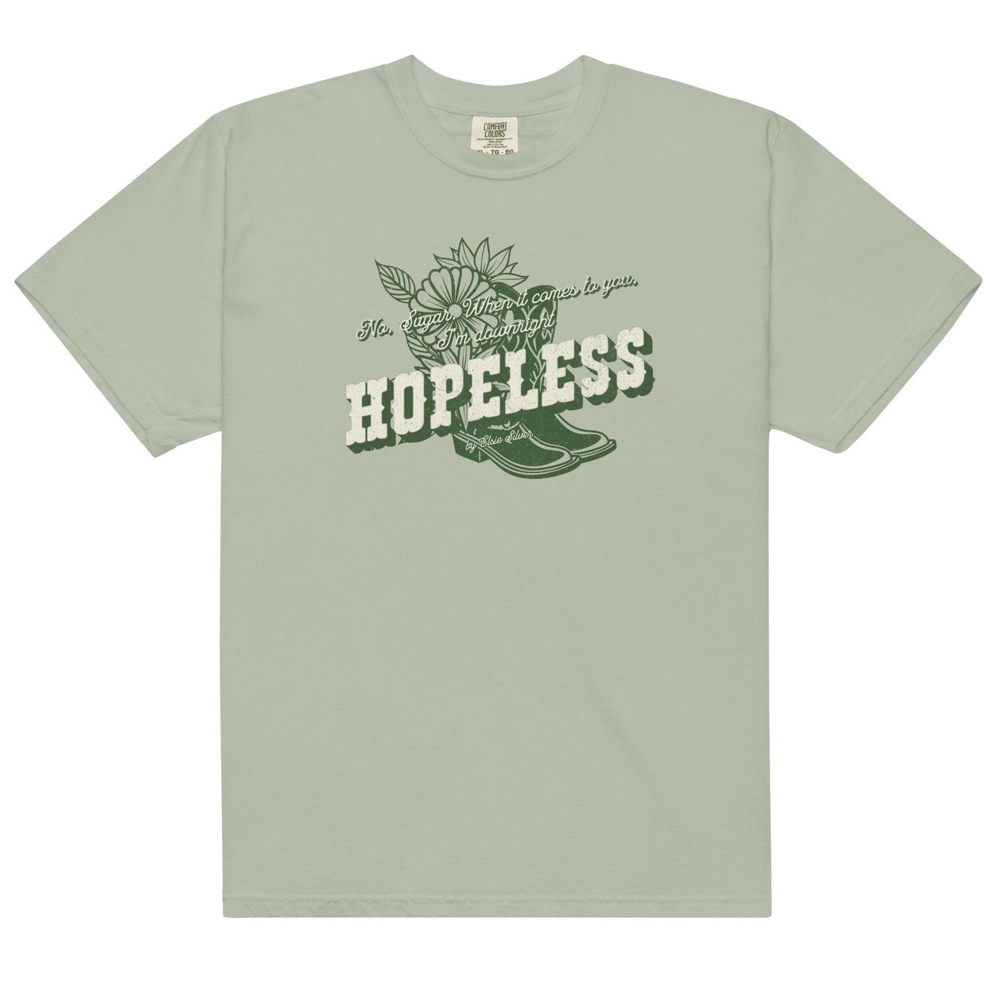 Hopeless Tee Shirt - The Bean Workshop - beau eaton, box tee, chestnut springs, elsie silver, hopeless