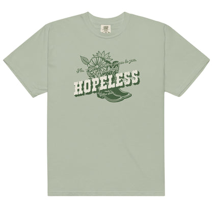 Hopeless Tee Shirt - The Bean Workshop - beau eaton, box tee, chestnut springs, elsie silver, hopeless