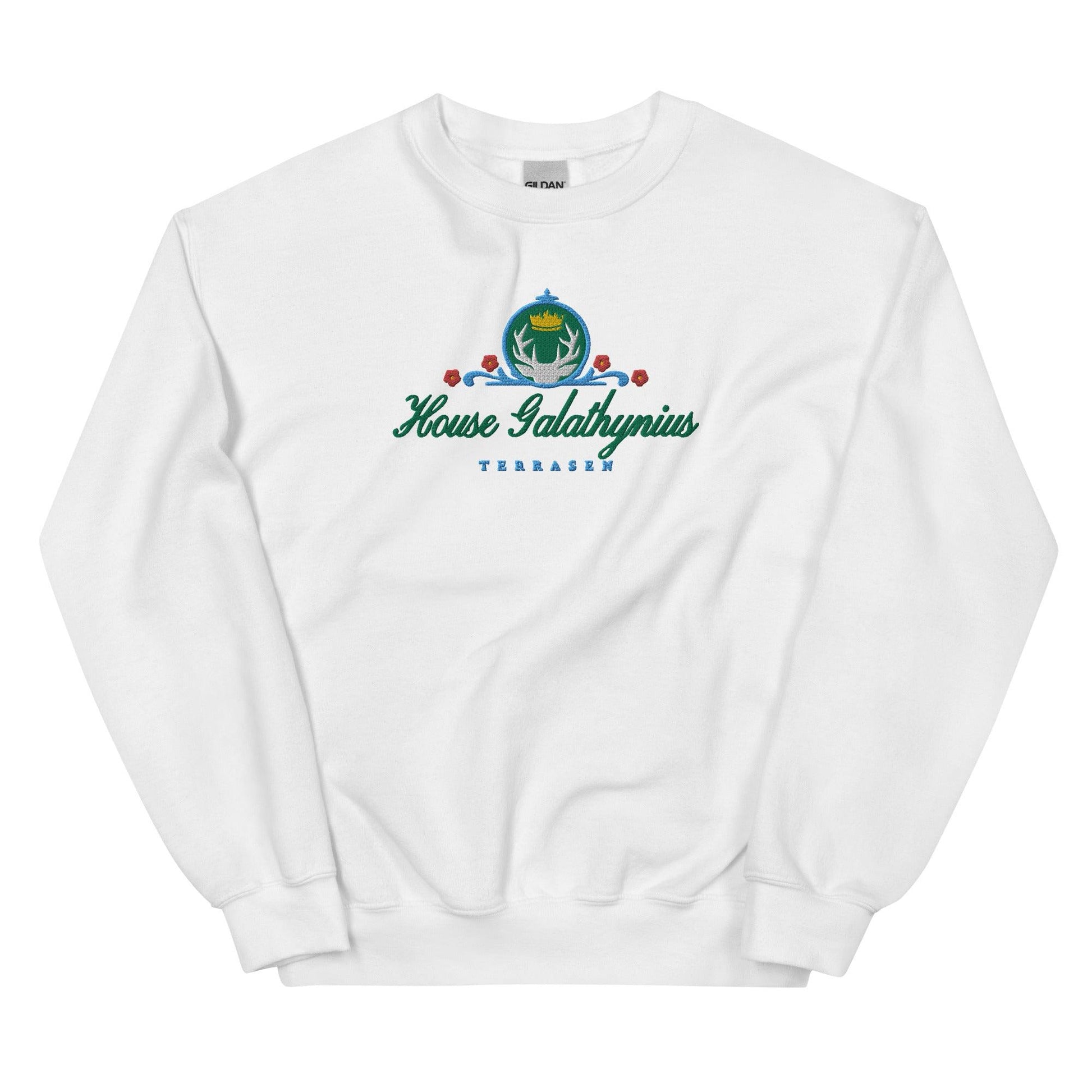 House Galathynius Embroidered Sweatshirt - The Bean Workshop - aelin galathynius, embroidered, sarah j maas, sweatshirt, throne of glass, TOG