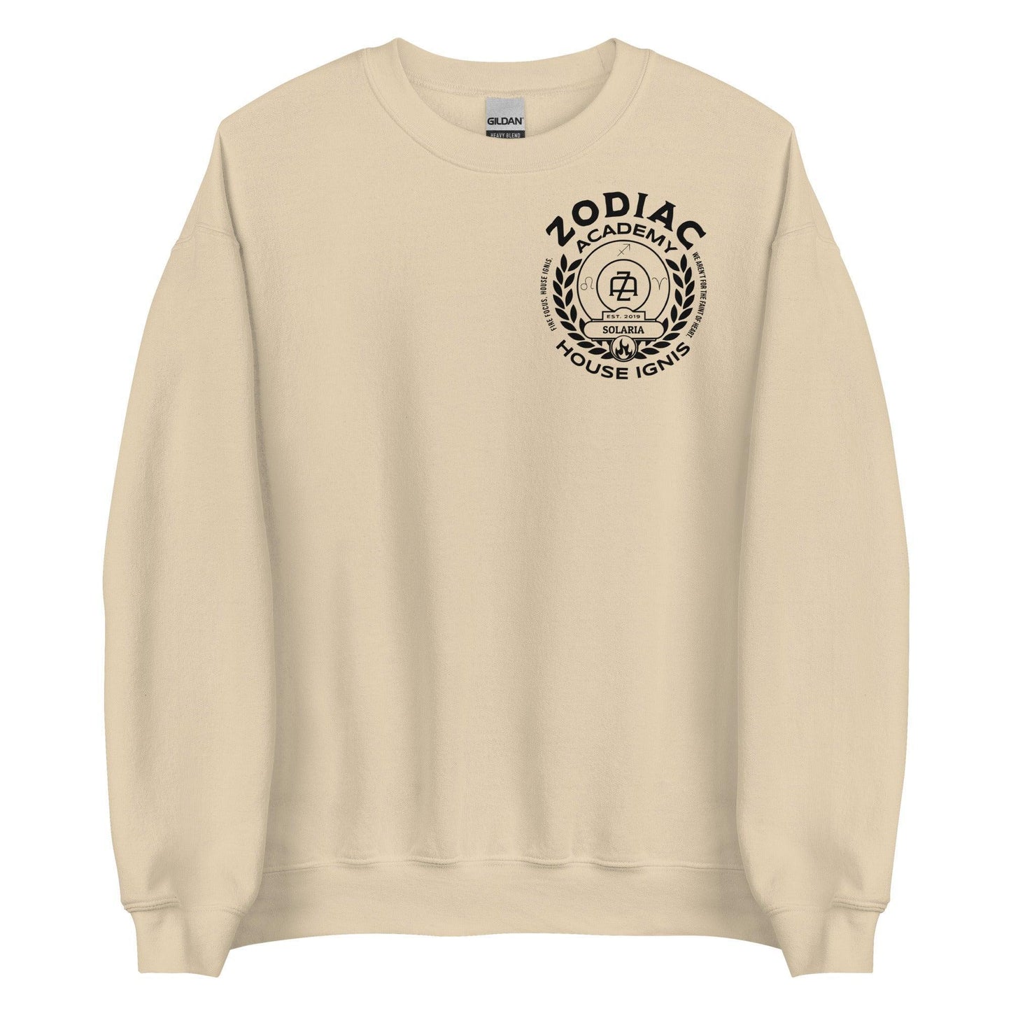 House Ignis Sweatshirt - The Bean Workshop - sweatshirt, twin sisters, zodiac academy