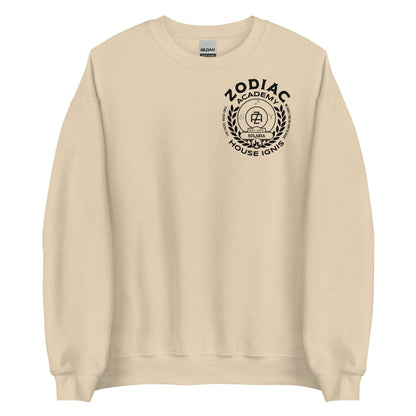 House Ignis Sweatshirt - The Bean Workshop - sweatshirt, twin sisters, zodiac academy