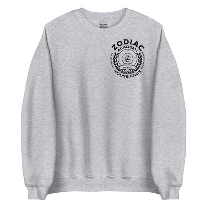 House Ignis Sweatshirt - The Bean Workshop - sweatshirt, twin sisters, zodiac academy