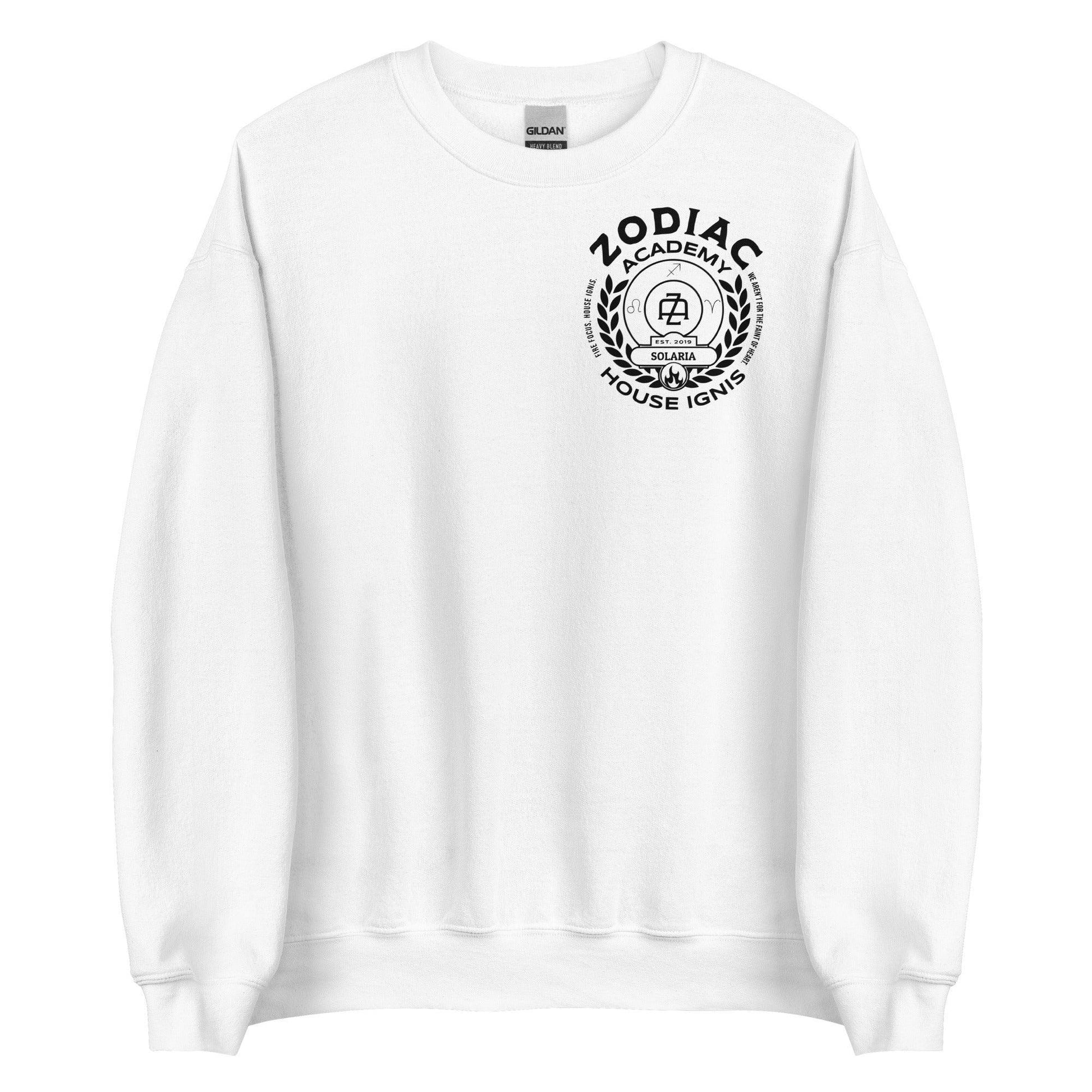 House Ignis Sweatshirt - The Bean Workshop - sweatshirt, twin sisters, zodiac academy