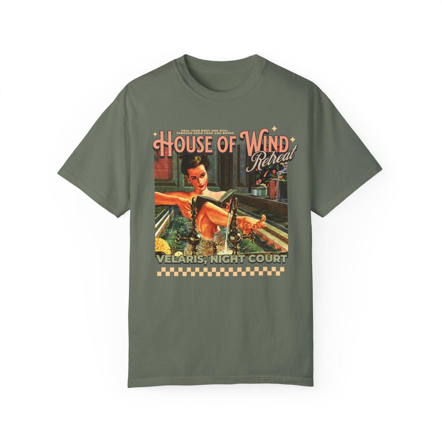 House of Wind T-Shirt - The Bean Workshop - a court of thorns and roses, acotar, box tee, feyre archeron, rhysand, sarah j. maas